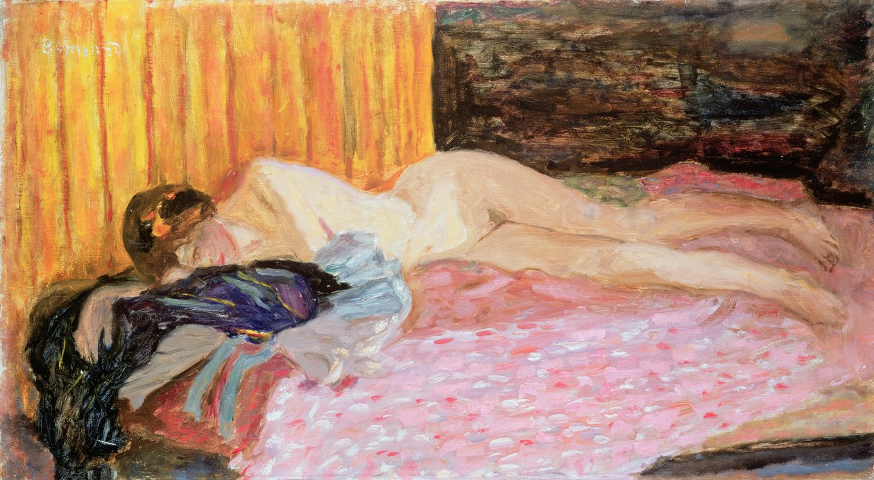 A rózsaszín kanapé alkotó: Pierre Bonnard