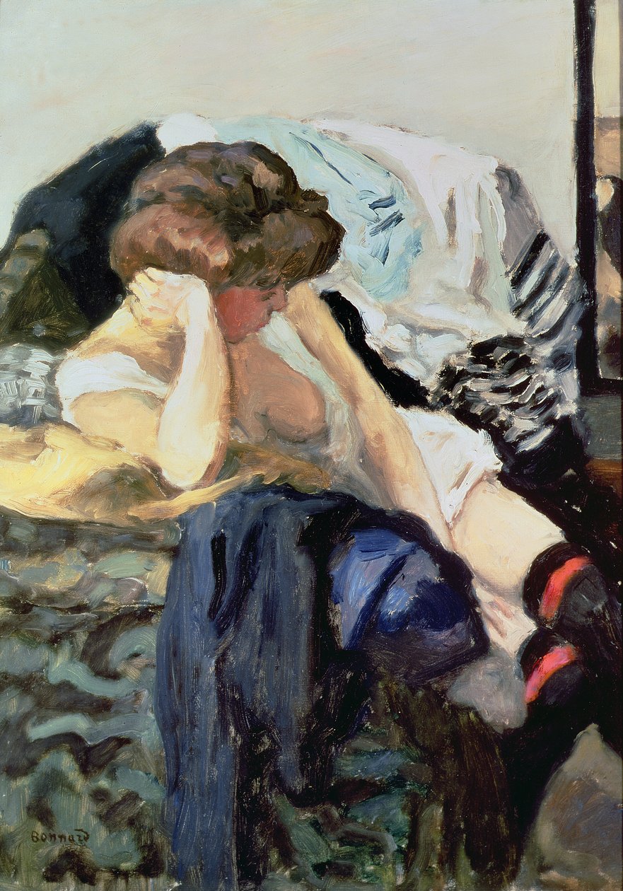 A vörös nadrágtartó alkotó: Pierre Bonnard