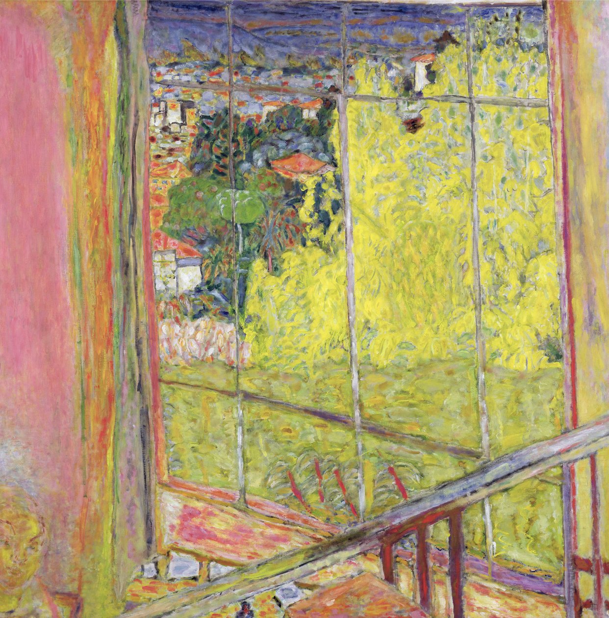 A stúdió Mimózával alkotó: Pierre Bonnard