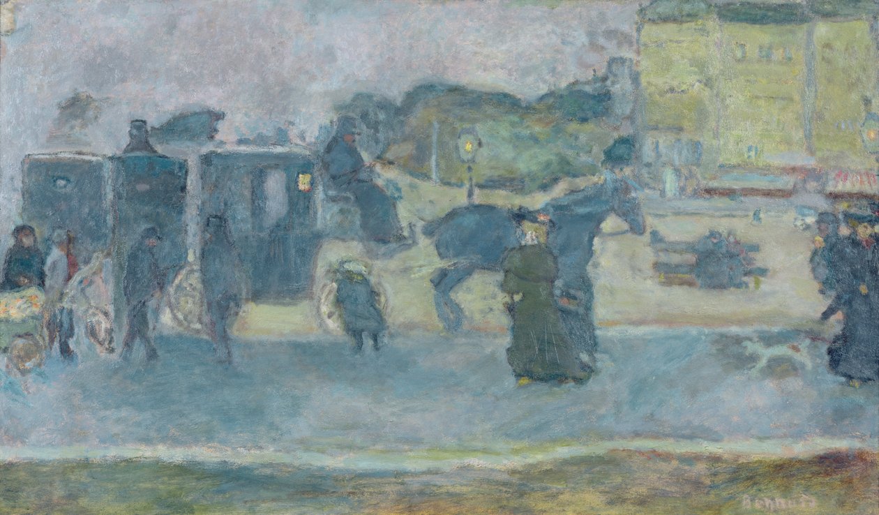 A két Hackney taxi alkotó: Pierre Bonnard