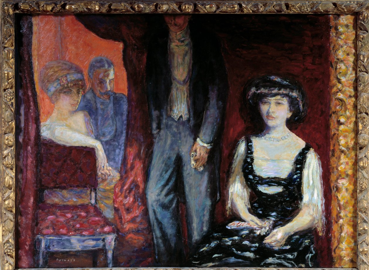 Az öltöző. Pierre Bonnard festménye (1867-1947) alkotó: Pierre Bonnard
