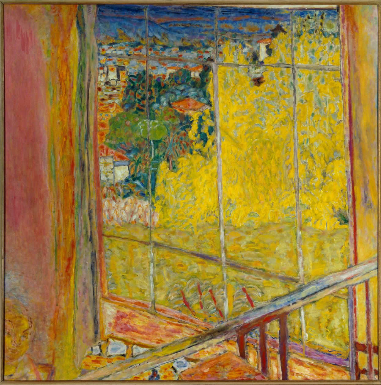 A műhely a mimózában Pierre Bonnard festménye alkotó: Pierre Bonnard