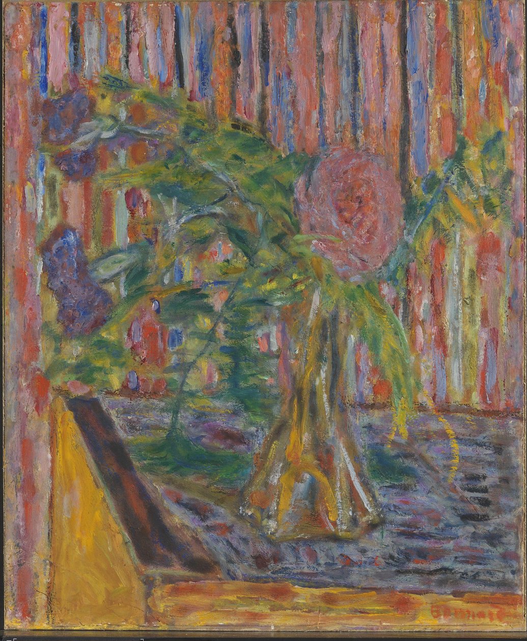 Váza virágokkal alkotó: Pierre Bonnard