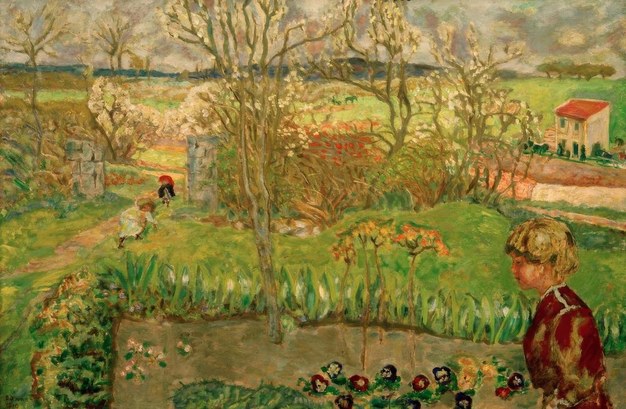 Vorfrühling (A gondolatok) alkotó: Pierre Bonnard
