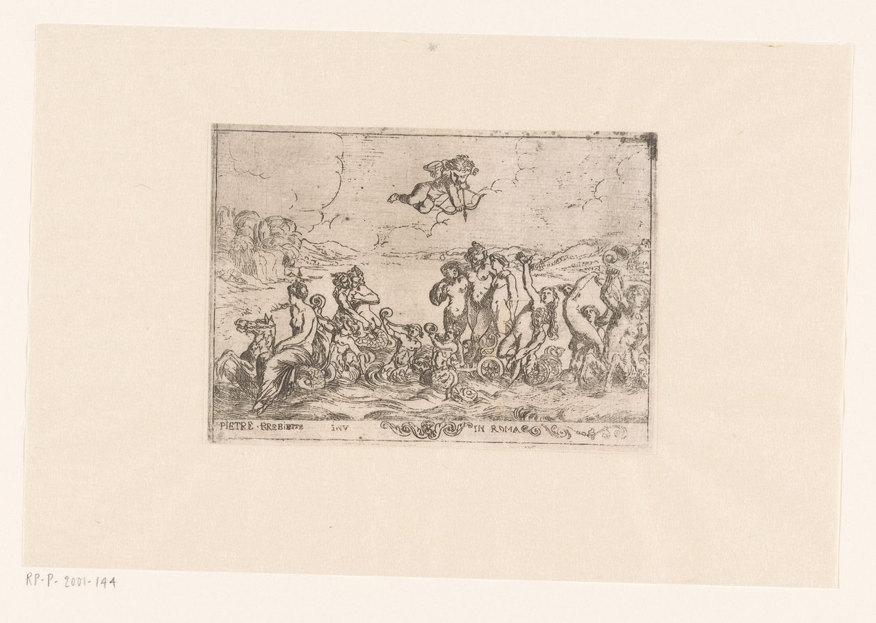 Vénusz diadala alkotó: Pierre Brebiette