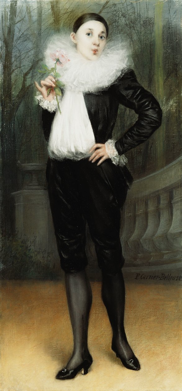 Pierrot alkotó: Pierre Carrier Belleuse
