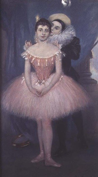 Pierrot és a táncos alkotó: Pierre Carrier Belleuse
