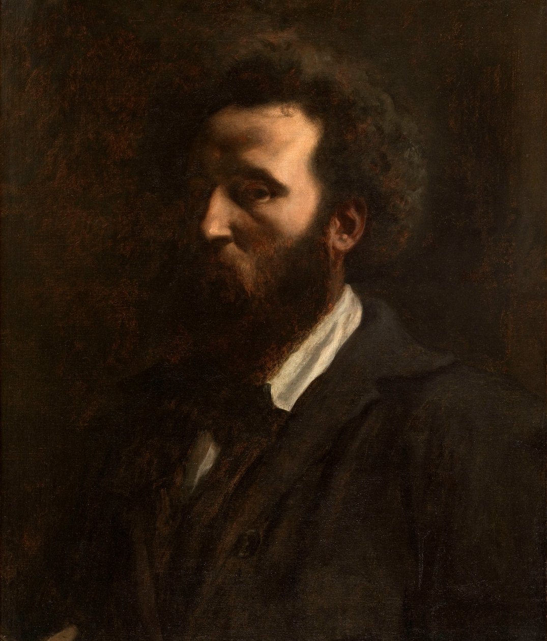 Önarckép, 1857. alkotó: Pierre Cécil Puvis de Chavannes