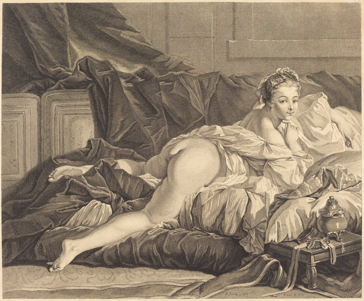 A riasztó alkotó: Pierre Charles Levesque after François Boucher