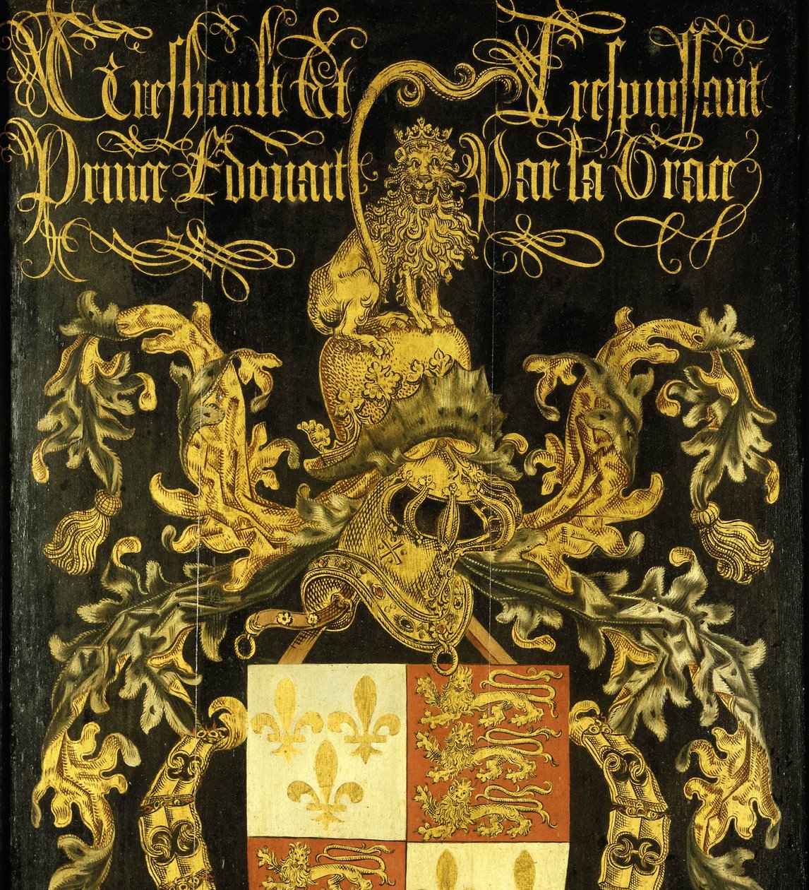 IV. Edward (1442-83), angol király pajzsa az Aranygyapjú Rend lovagjaként alkotó: Pierre Coustain (attributed to)