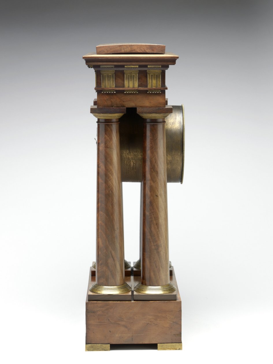 Decimális óra, 1798-1805 körül (fenyő, sárgaréz és zománc) alkotó: Pierre Daniel Destigny