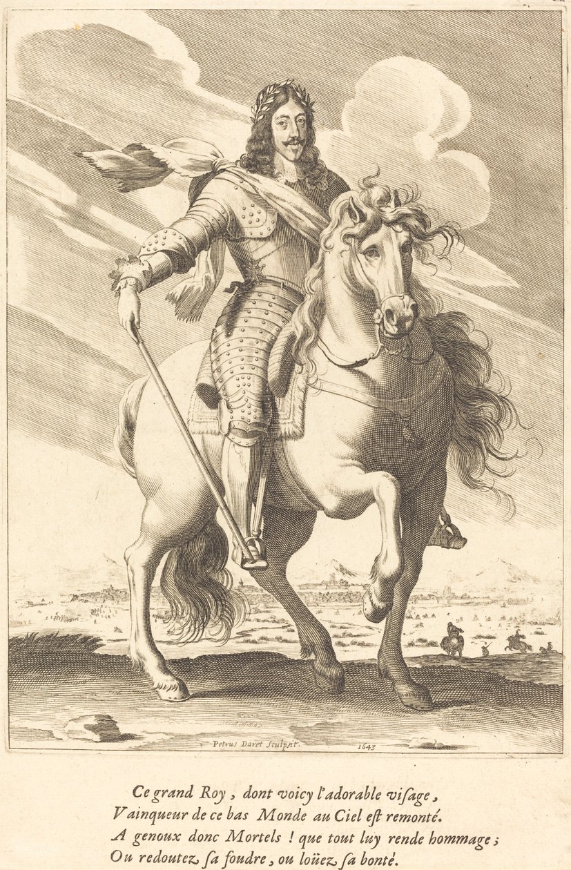 Lajos XIII alkotó: Pierre Daret de Cazeneuve