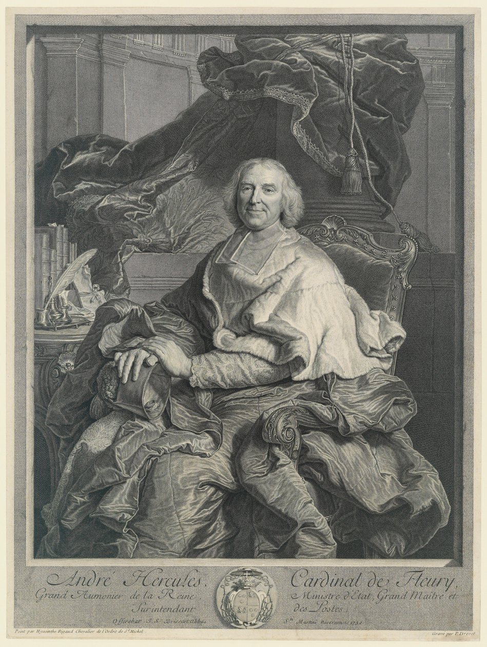 Andre Hercules, Fleury bíborosa alkotó: Pierre Drevet