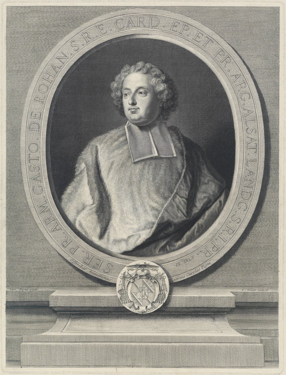 Rohan S.R.E. Bíboros alkotó: Pierre Drevet