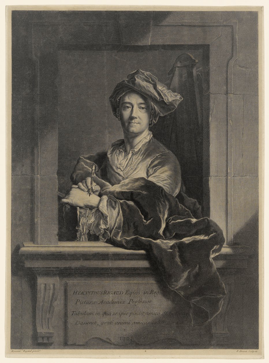 Hyacinthus Rigaud alkotó: Pierre Drevet
