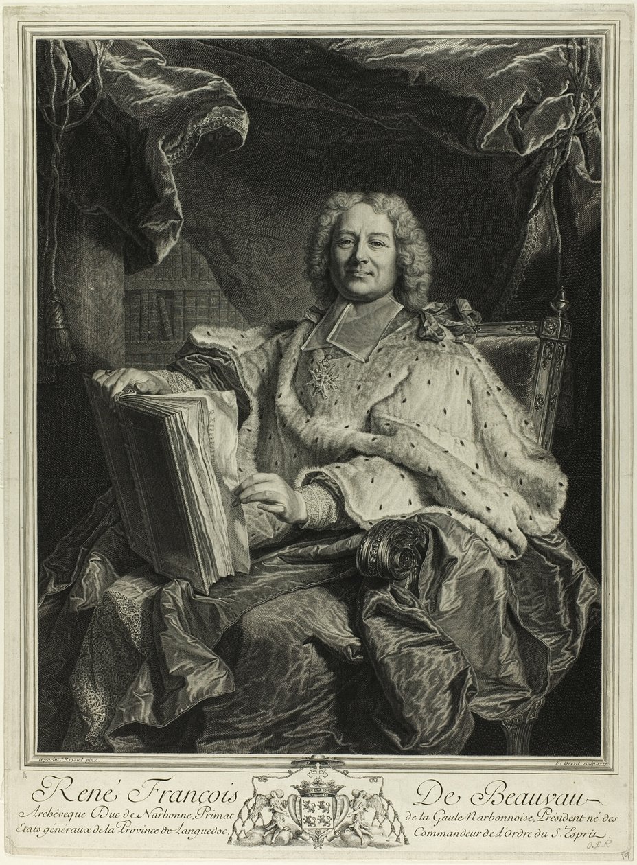 René François de Beauveau du Rivau portréja alkotó: Pierre Drevet