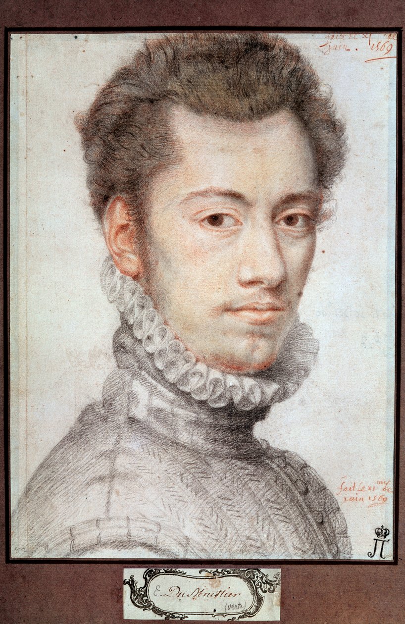 Etienne Dumoustier portréja, 1570 alkotó: Pierre Dumonstier I