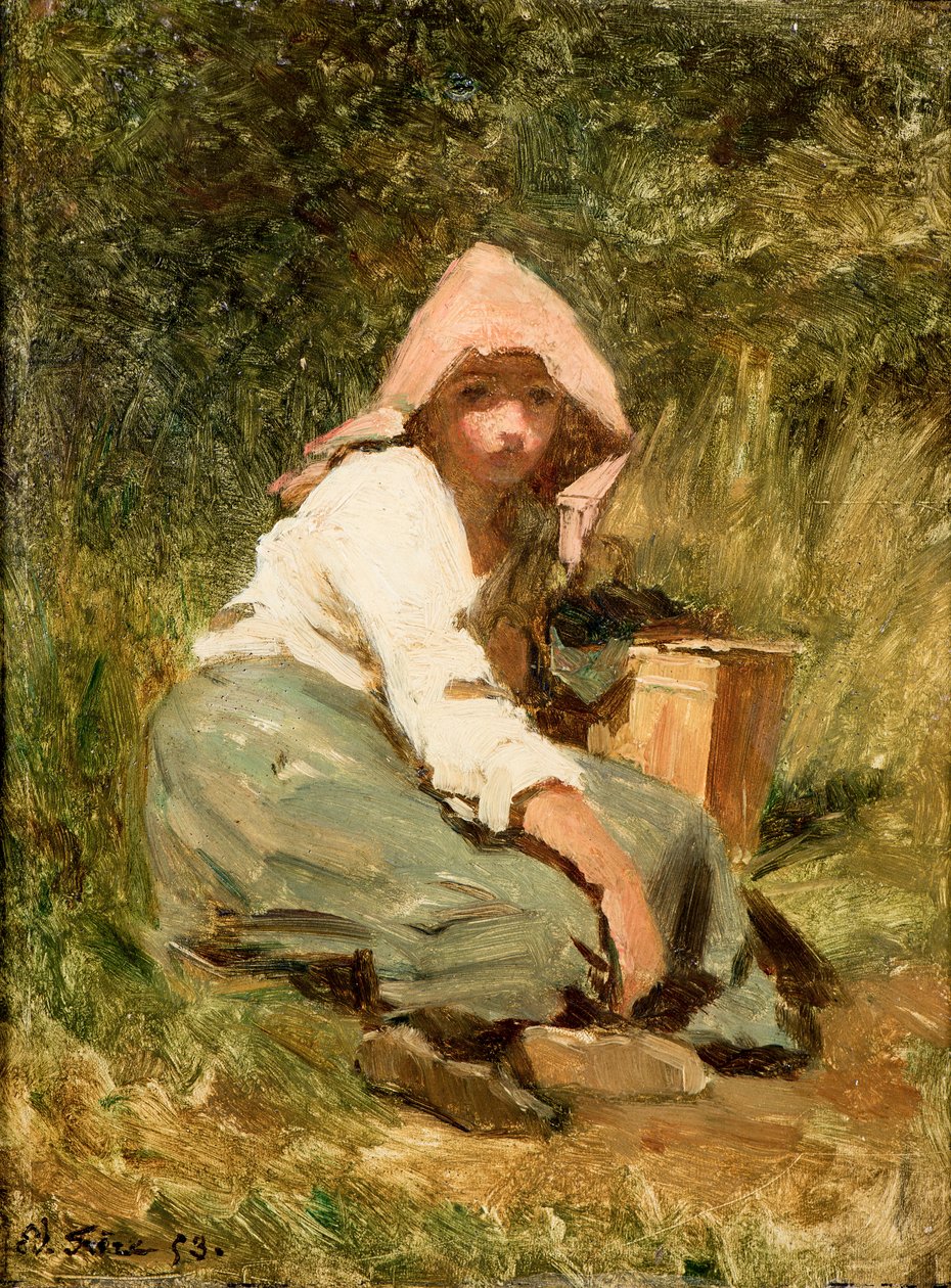 Egy lány alkotó: Pierre Edouard Frere