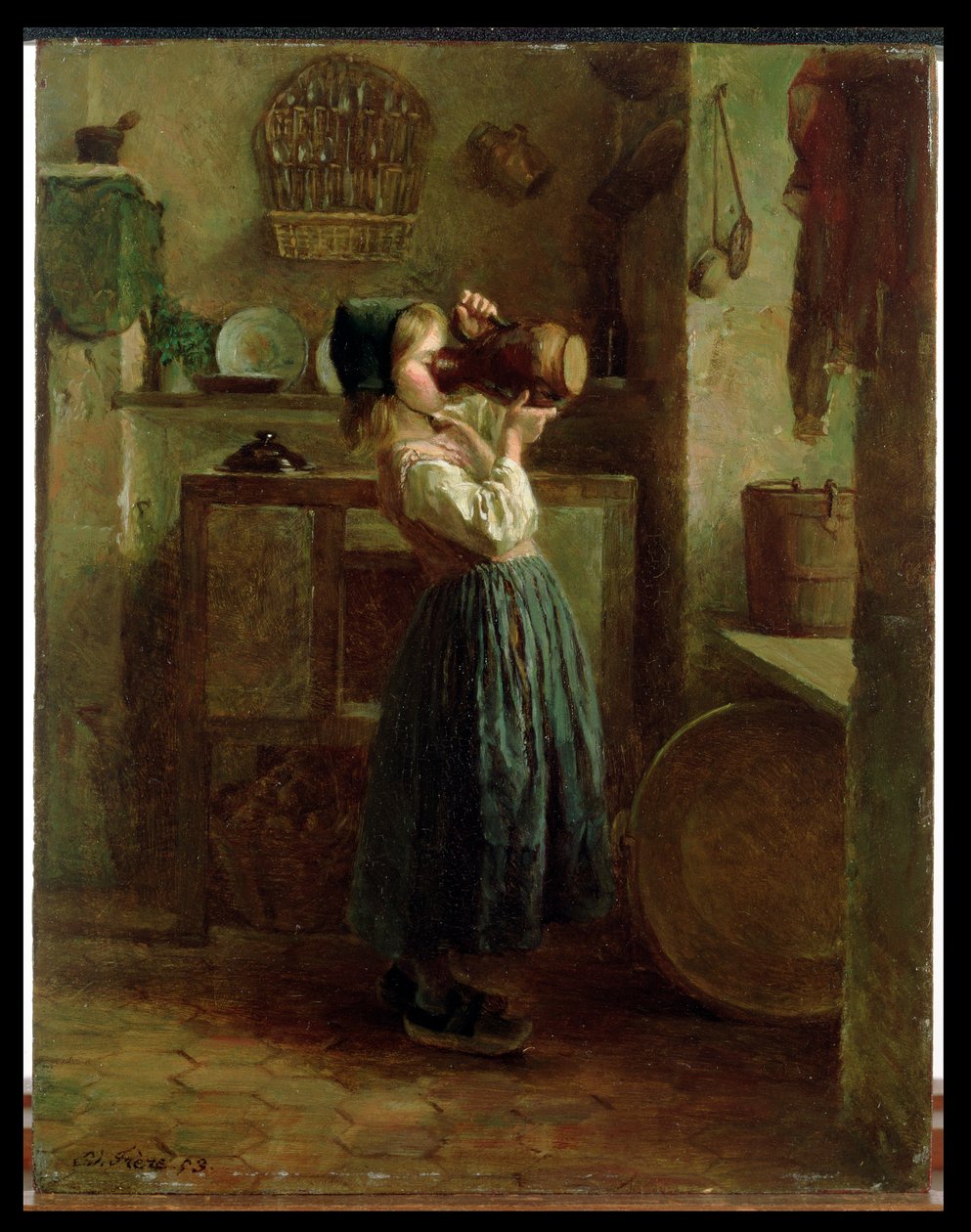 Segítsen magán, 1859 alkotó: Pierre Edouard Frere