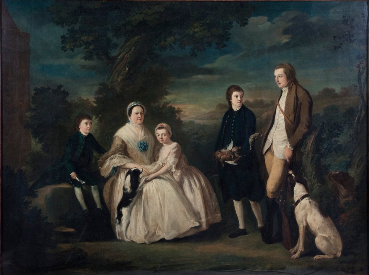 "A Tudor család", 1761-1791 alkotó: Pierre Etienne Falconet