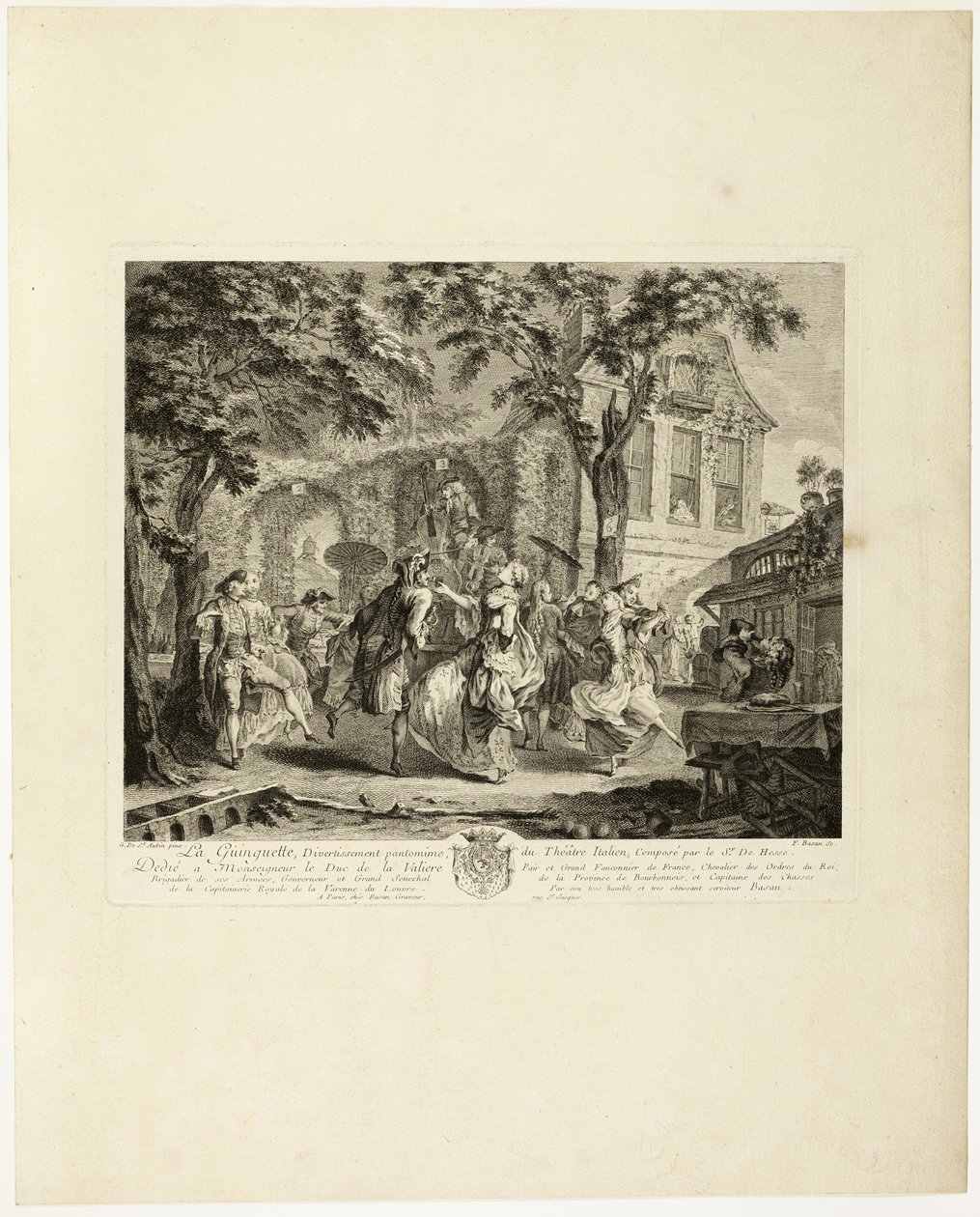 A Tánccsarnok alkotó: Pierre François Basan