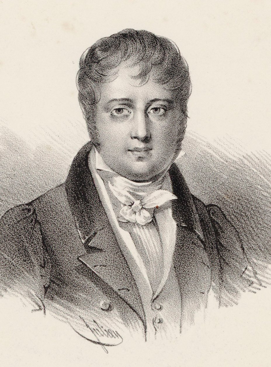 Nicolò Isouard zeneszerző portréja 1775-1818. alkotó: Pierre François Ducarme