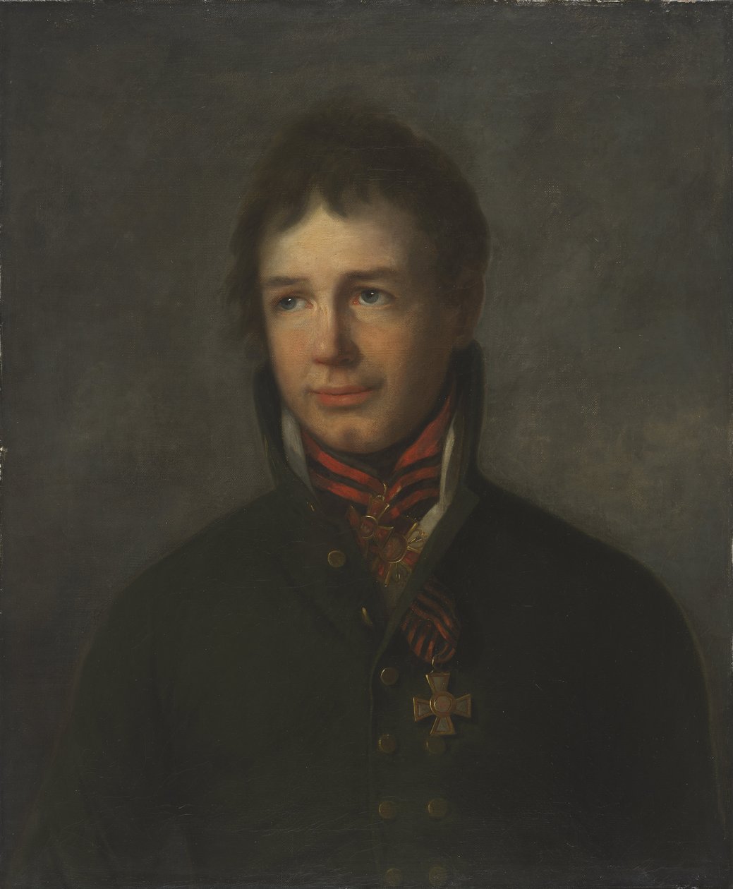Ivan Krusenstern admirális és felfedező portréja Adam Johann Ritter von Krusenstern 1770-184 alkotó: Pierre François Eugène Giraud