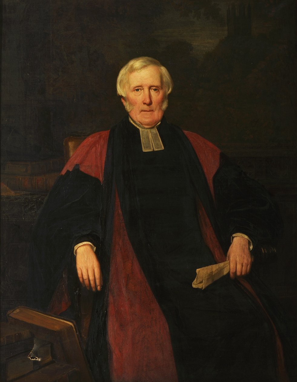 Frederick Bulley, a Magdalen College elnöke alkotó: Pierre François Joseph Tonneau