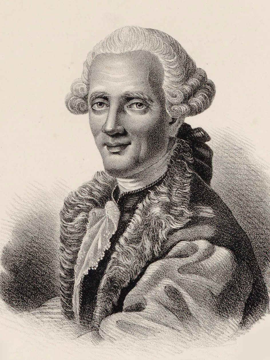 Niccolò Piccinni zeneszerző portréja 1728-1800. alkotó: Pierre François Legrand