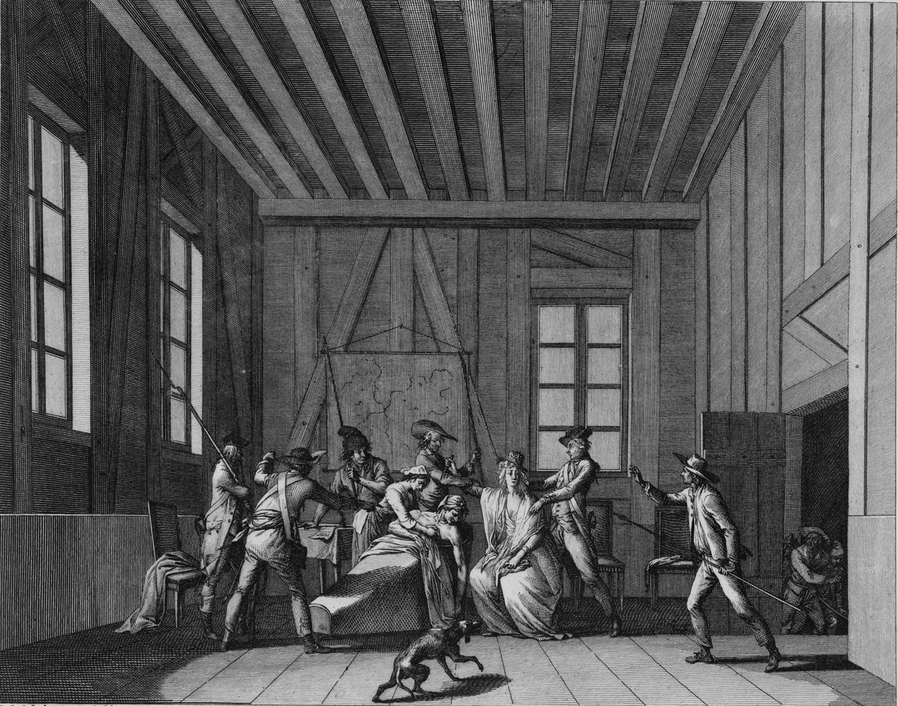 Jean-Paul Marat meggyilkolása, c. 1795 alkotó: Pierre Gabriel Berthault