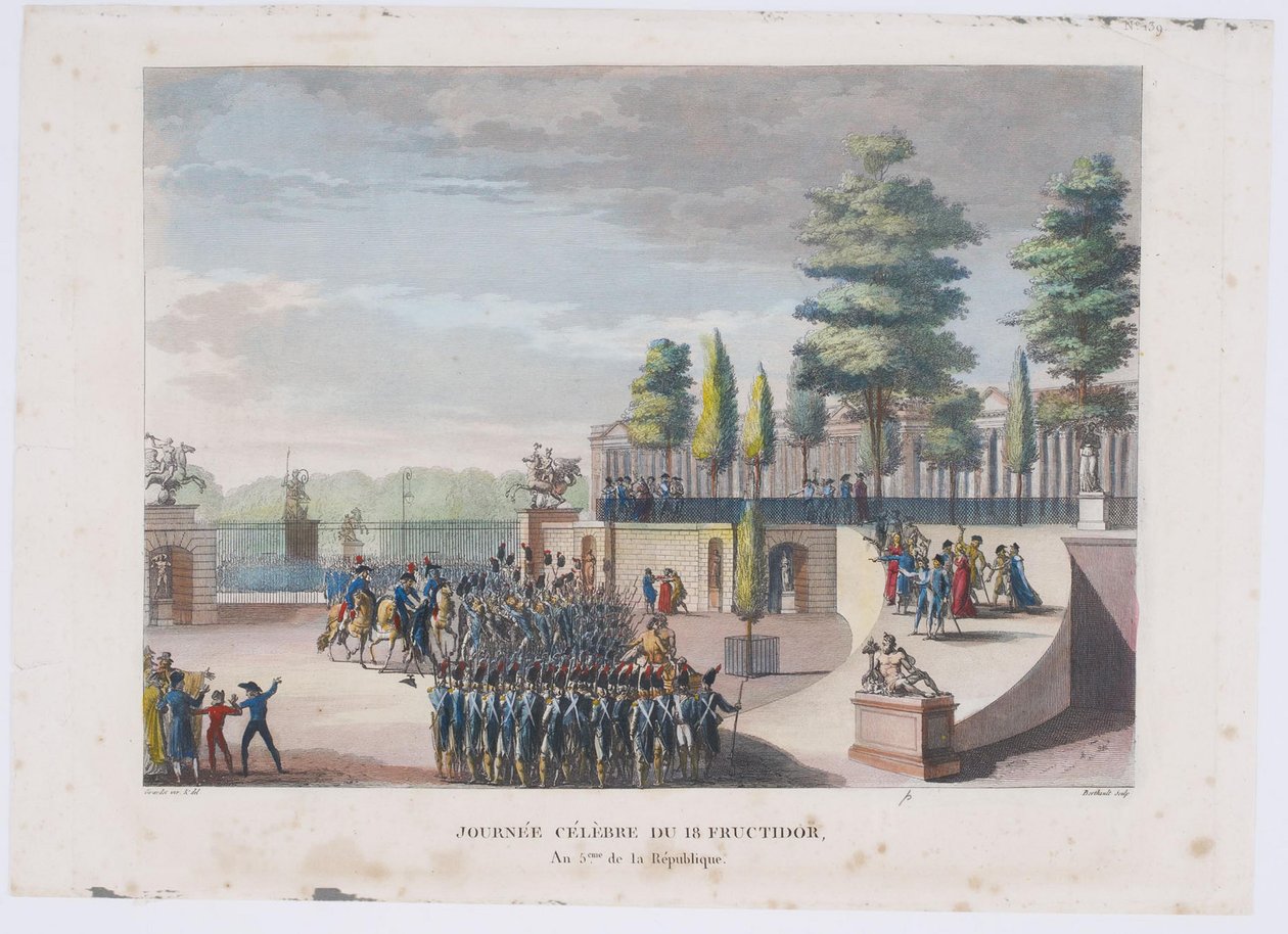 Fructidor 18-as puccsa, V. év, 1804 alkotó: Pierre Gabriel Berthault