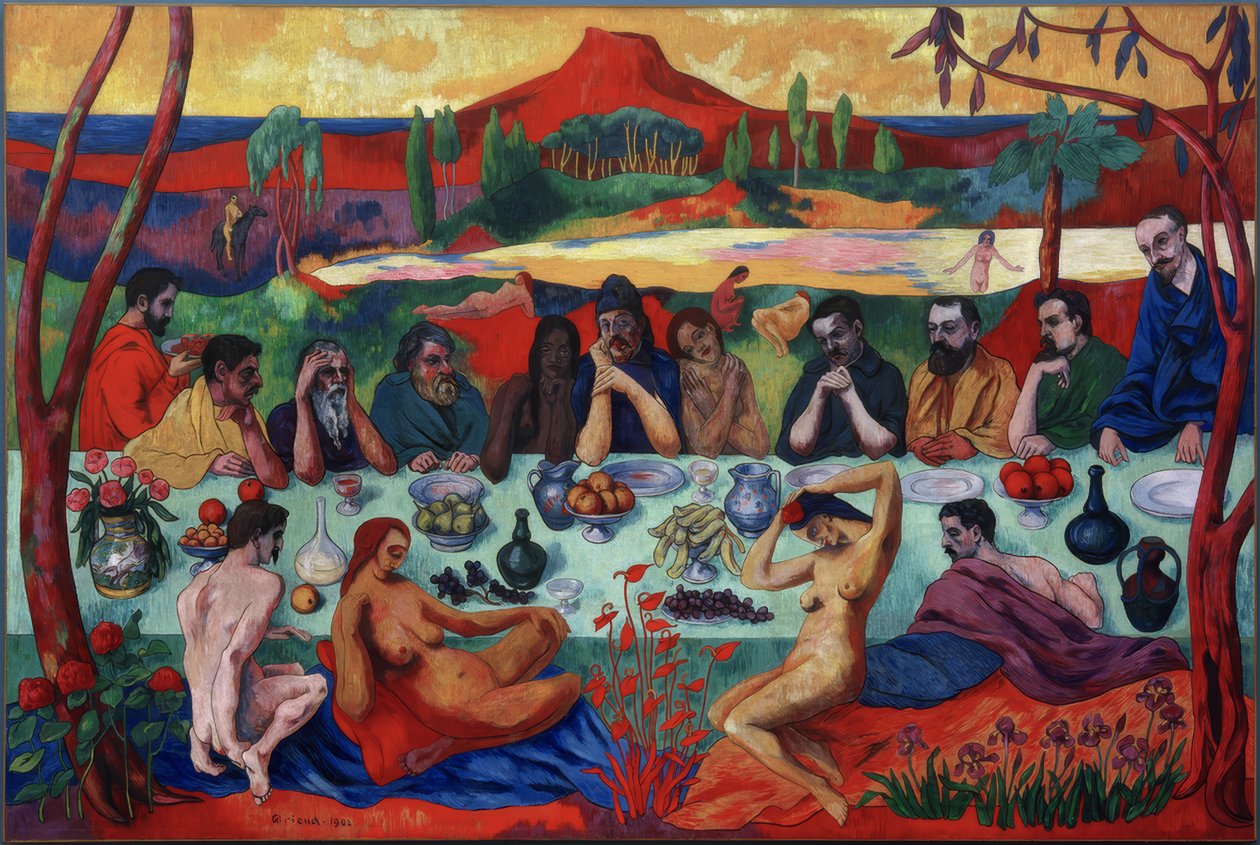 Tisztelet Gauguin előtt alkotó: Pierre Girieud