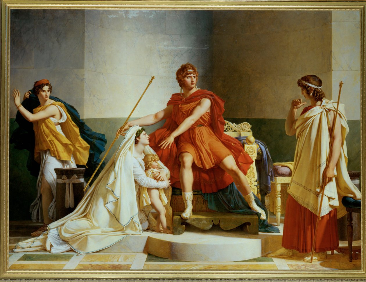 Andromache és Pyrrhus ... alkotó: Pierre Guérin