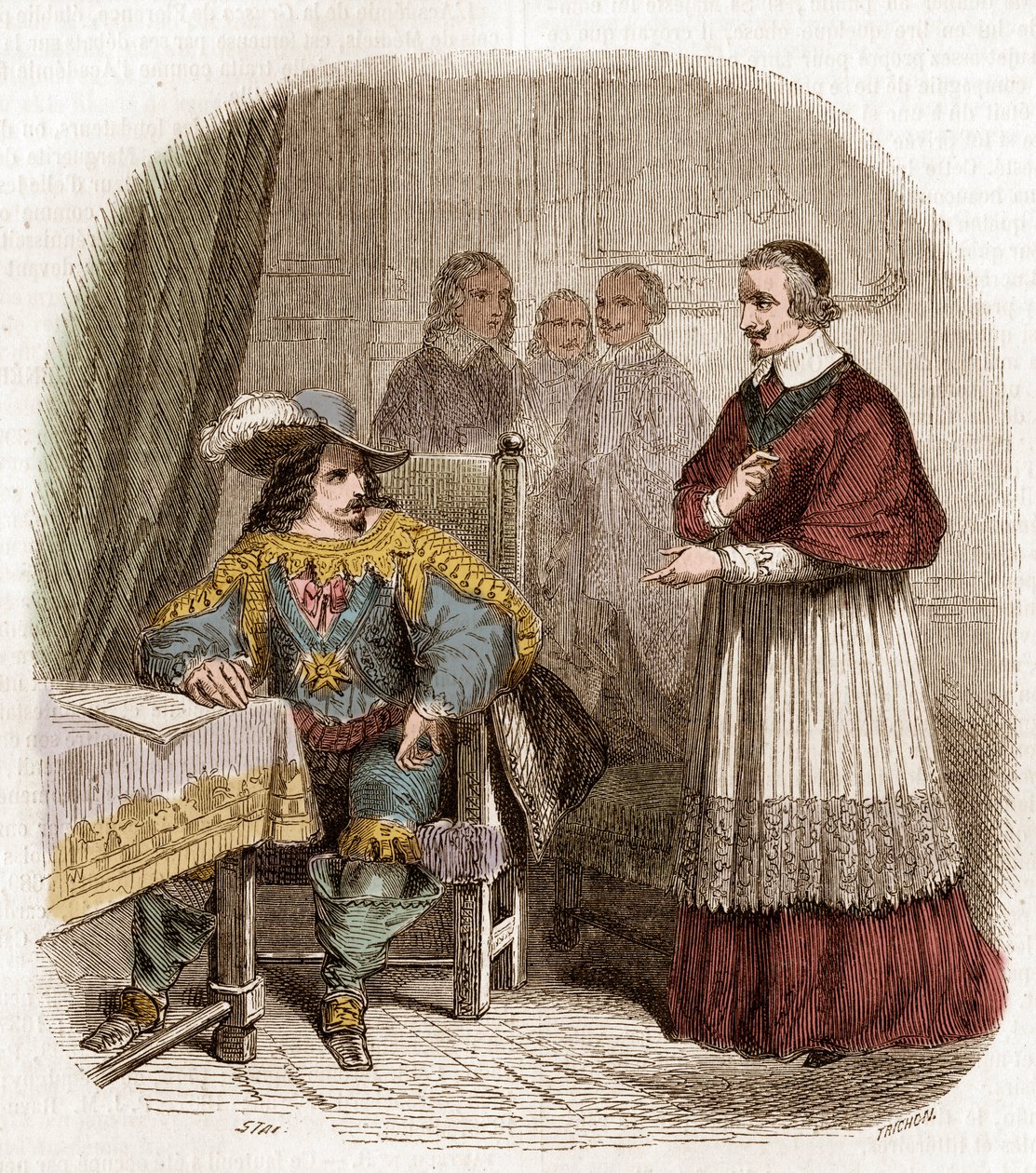 XIII. Lajos francia király és Richelieu miniszter kadinálisa megalapította az Academie Francaise-t alkotó: Pierre Gustave Eugene Staal
