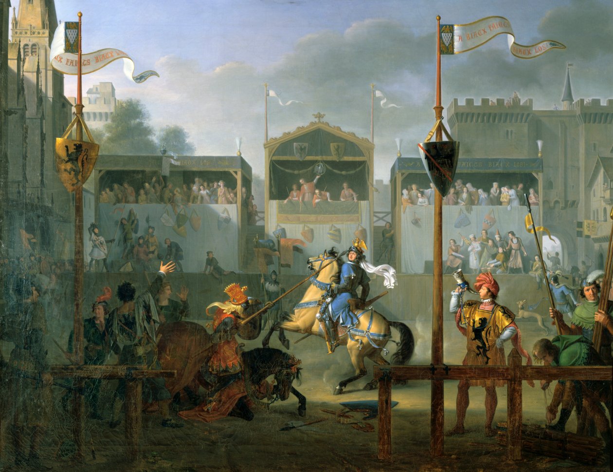 A bajnokság, 1812 alkotó: Pierre Henri Revoil
