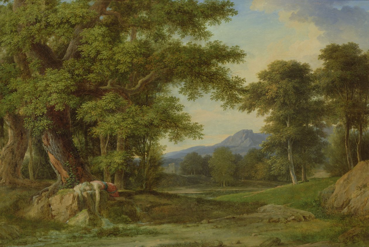 Bibliák forrássá válva, 1792-93 alkotó: Pierre Henri de Valenciennes