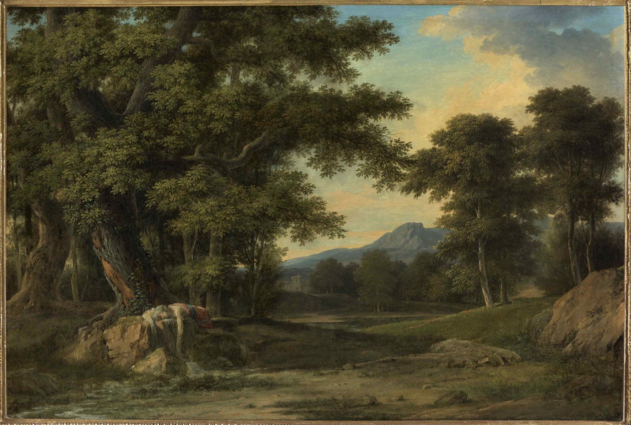 A Byblis szökőkúttá változott, 1793. alkotó: Pierre Henri de Valenciennes