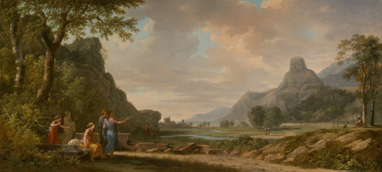 Az Athosz-hegyet Nagy Sándor emlékművének faragták alkotó: Pierre Henri de Valenciennes