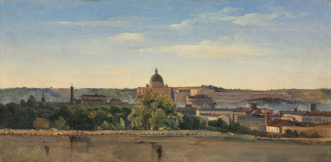 Róma látképe, 1782-1784 körül alkotó: Pierre Henri de Valenciennes