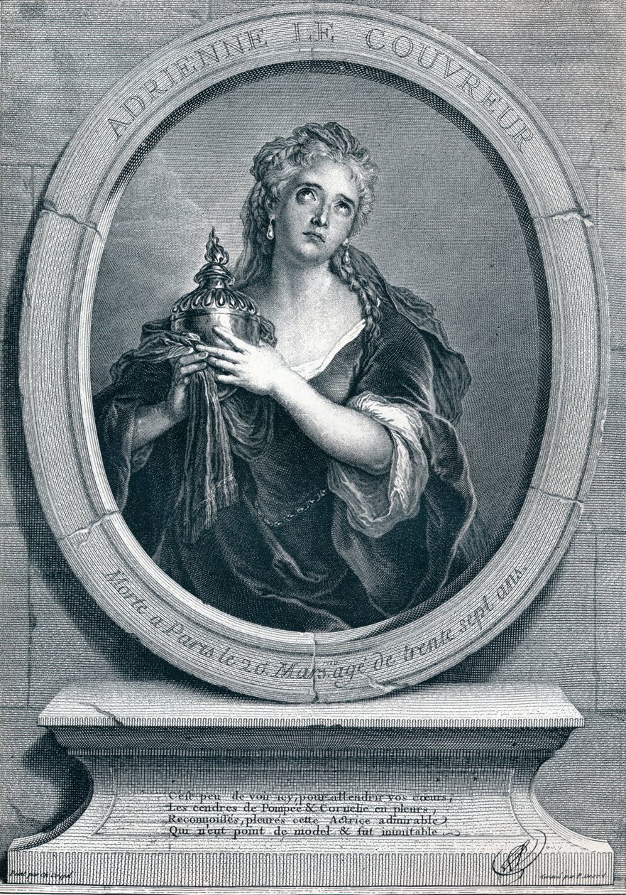 Adrienne Lecouvreur 1692-1730, mint Cornelia, 1903 alkotó: Pierre Imbert Drevet