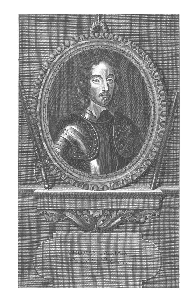 Thomas Fairfax, 18. század eleje. alkotó: Pierre Imbert Drevet