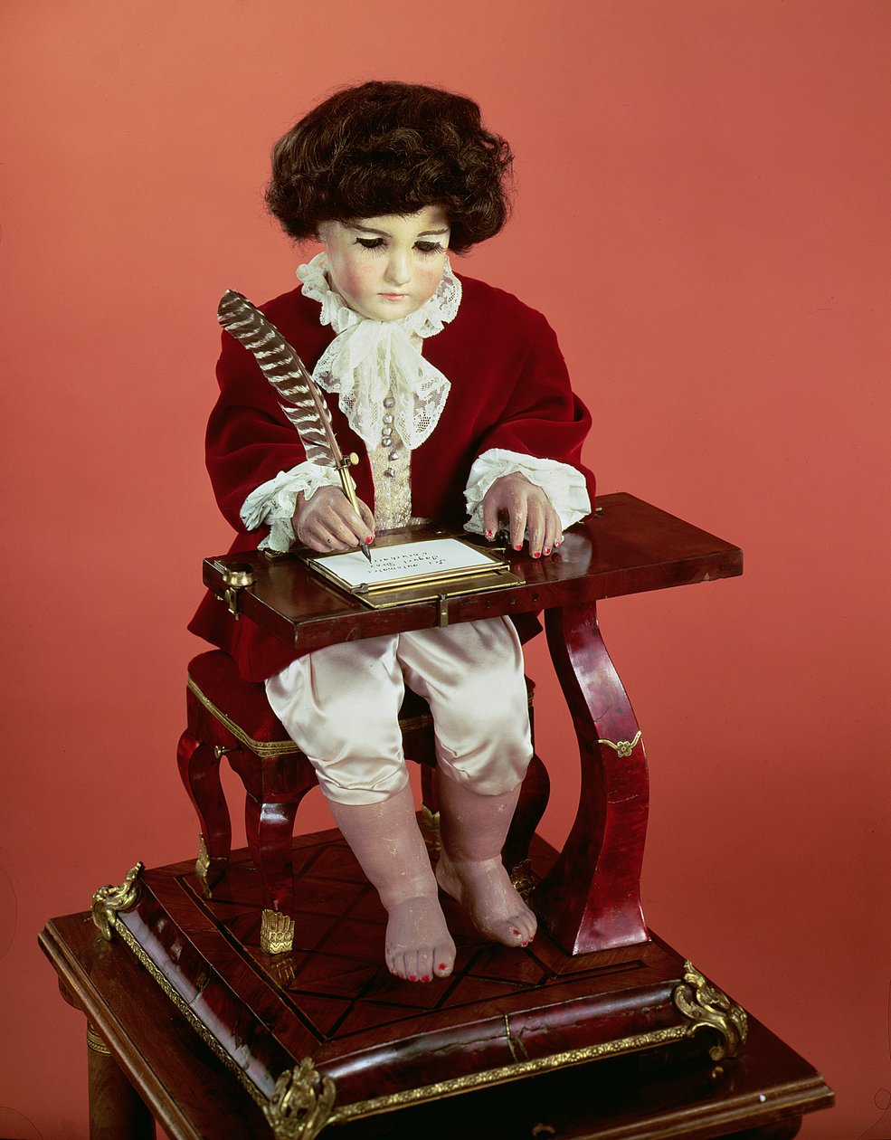 A Scribe, Pierre Jaquet-Droz (1721-90) automatája. alkotó: Pierre Jaquet Droz