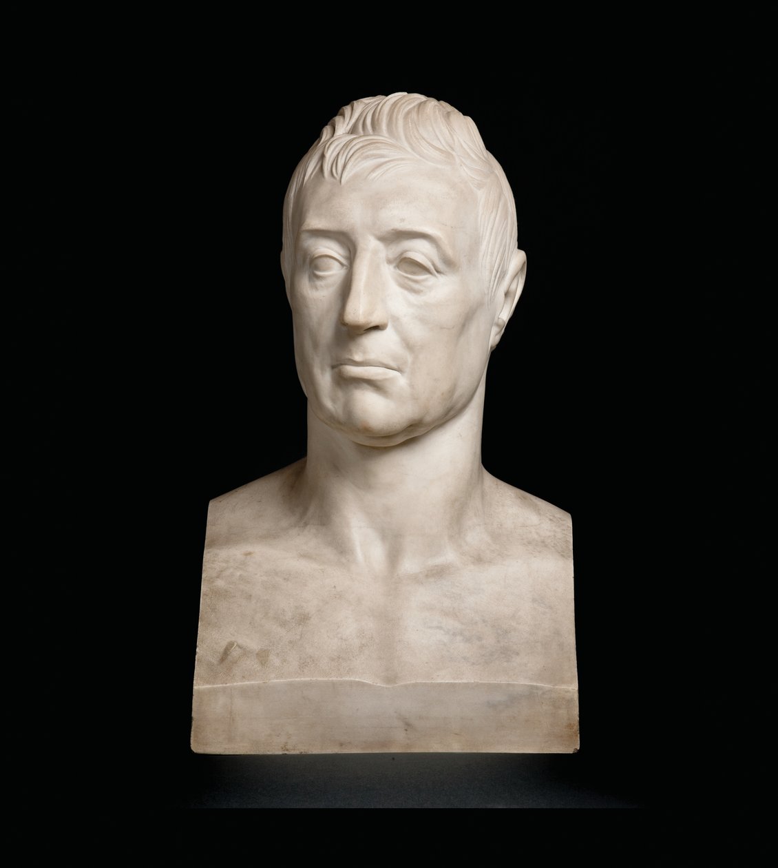 Marie-Joseph-Gilbert du Motier, de Lafayette márki mellszobra alkotó: Pierre Jean David dAngers