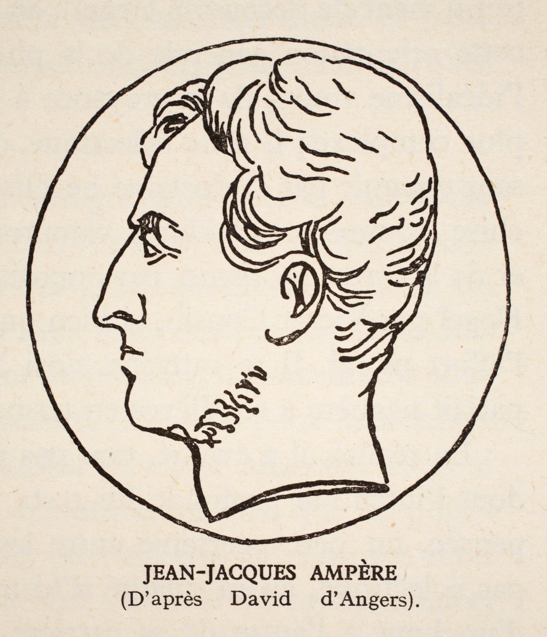 Jean-Jacques Ampere alkotó: Pierre Jean David d