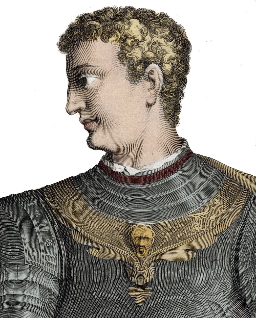 Caligula (Caius Caesar Germanicus) (12-41), római császár - Caius Caesar Germanicus dit Caligula (12-41), római császár - Pierre Jean Mariette metsze alkotó: Pierre Jean Mariette