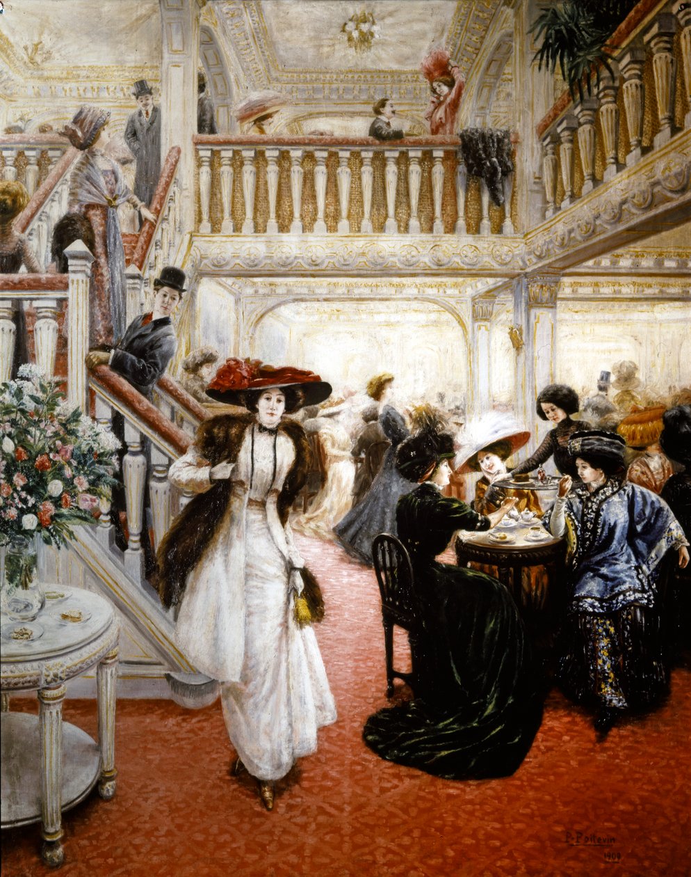 Le Grand Café, esetleg Angélina alkotó: Pierre Jean Poitevin