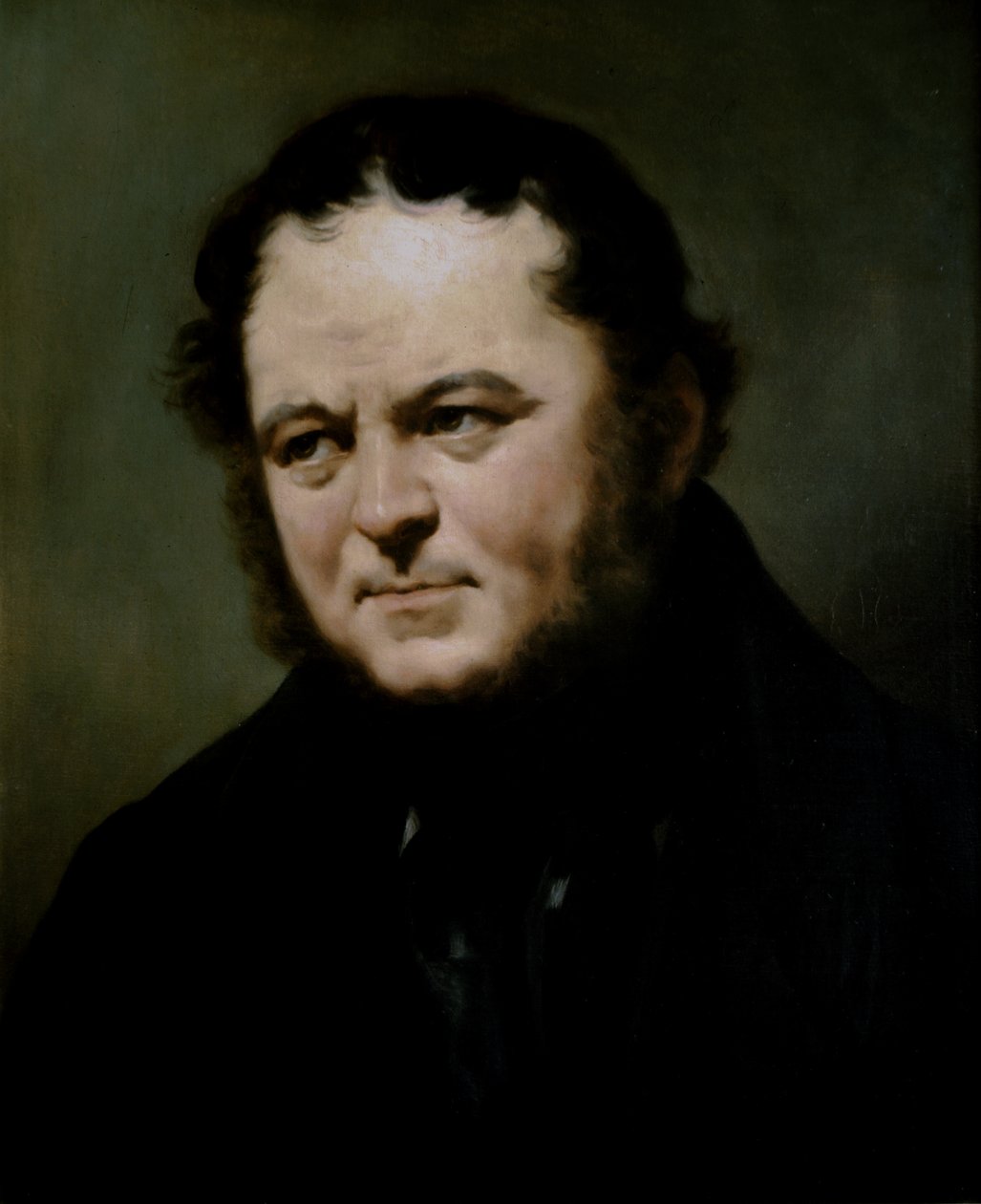 STENDHAL, Portré 1839 (olaj, vászon) alkotó: Pierre Joseph Dedreux Dorcy