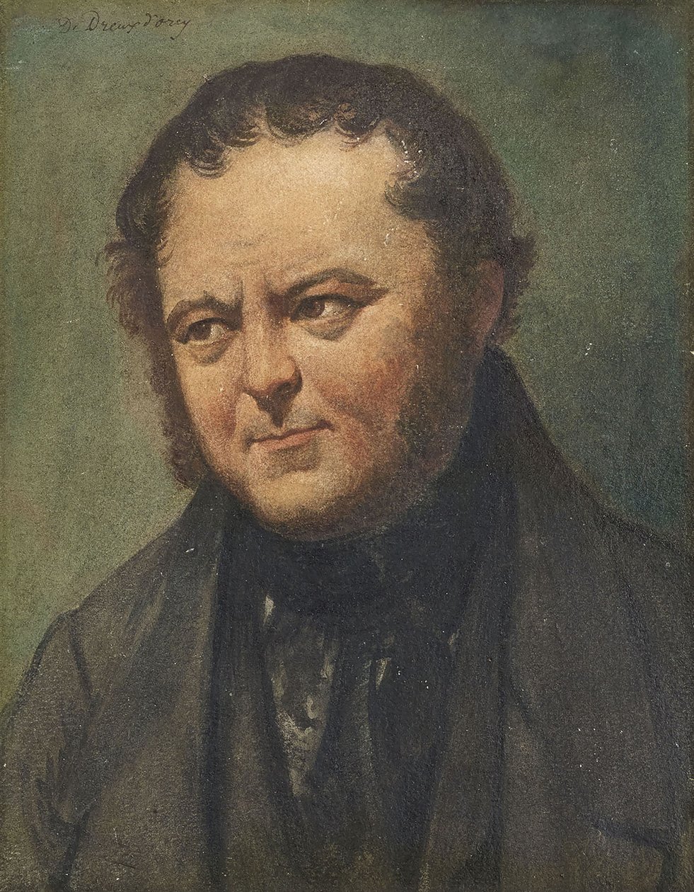Marie-Henri Beyle portréja, Stendhal 1783-1842. alkotó: Pierre Joseph Dedreux Dorcy