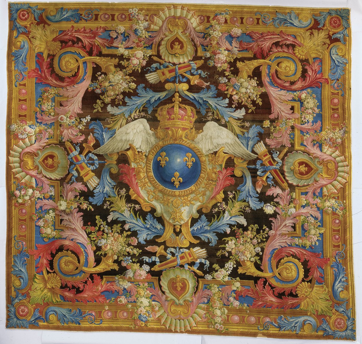 XV. Lajos savonnerie szőnyeg, 1740-50 alkotó: Pierre Josse Perrot