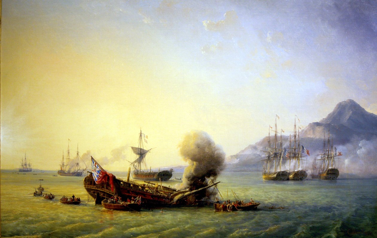 Combat de Grand Port mg 9425 alkotó: Pierre Julien Gilbert